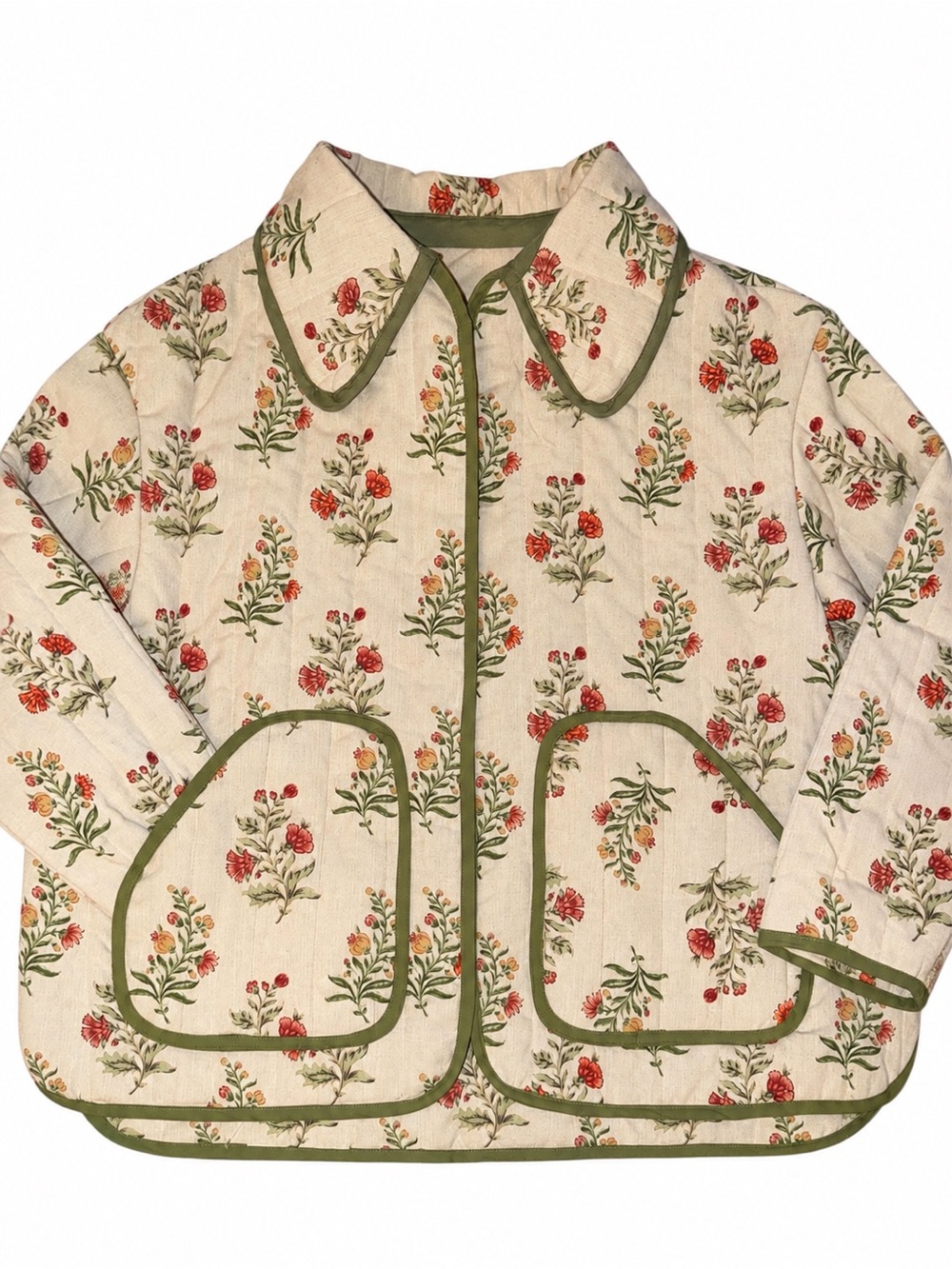 Handmade Quilted Coat 100%Pre Washed Cotton NEW Size XL/XXL
